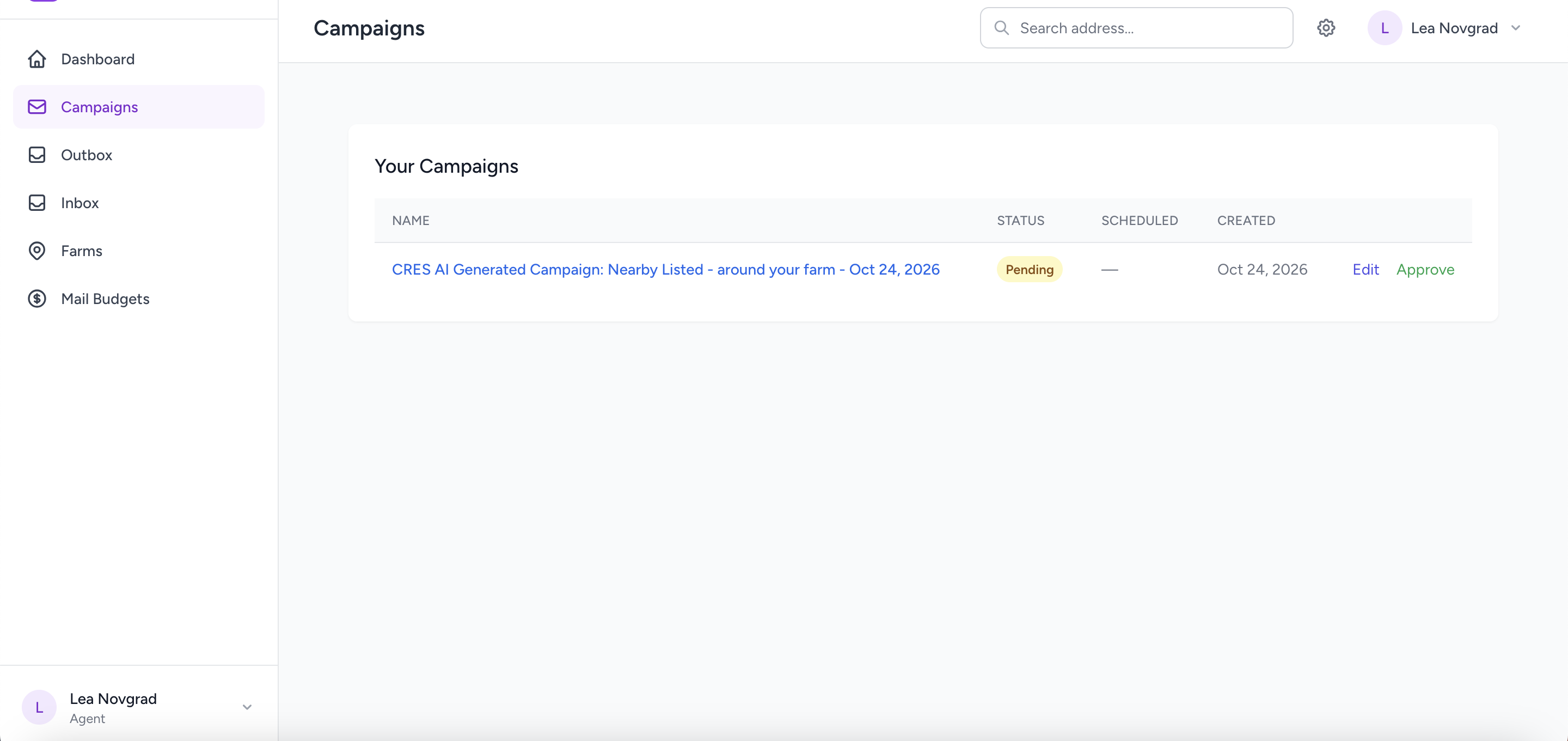 Campaign preview